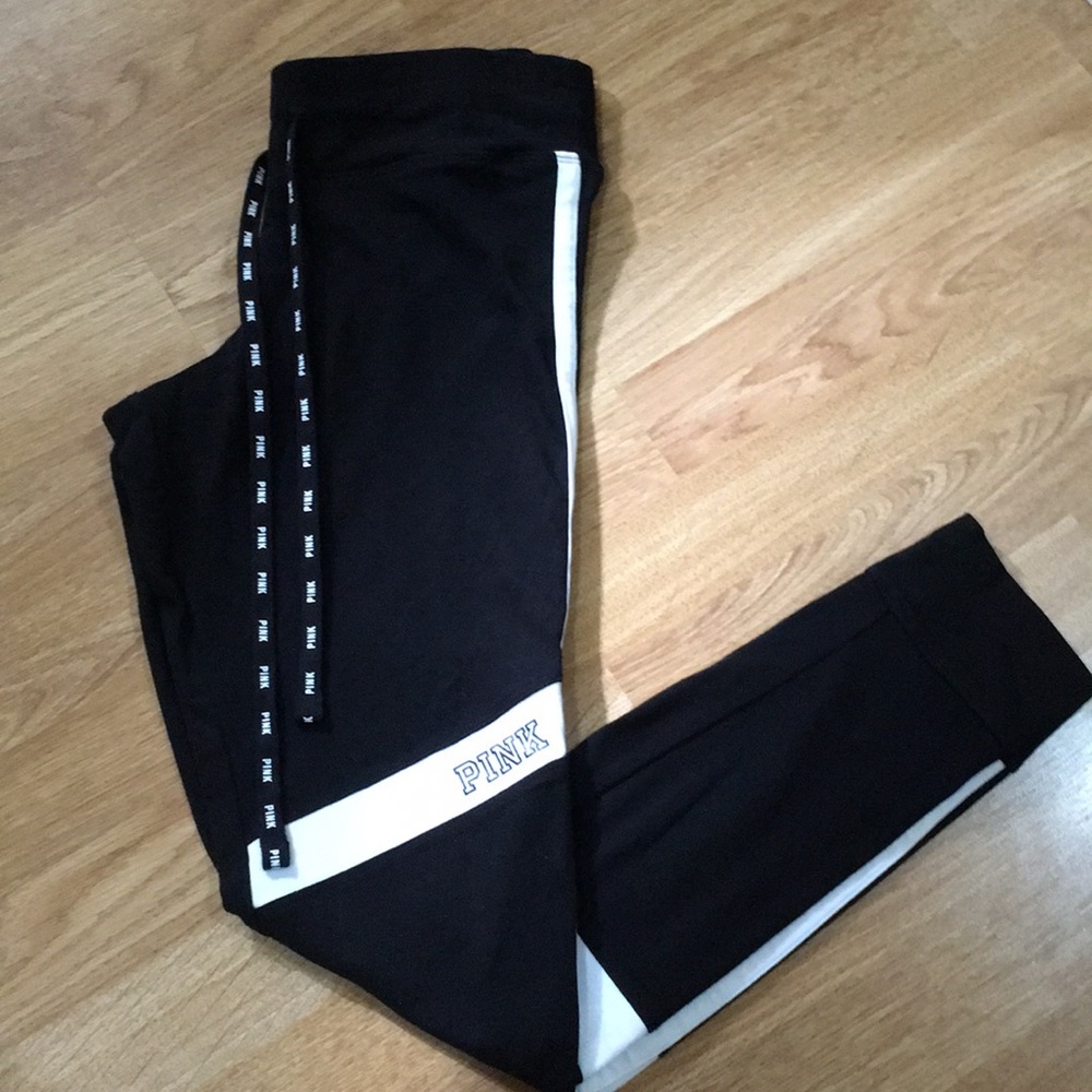 Like New Pink Victoria Secret Ankle Leggings